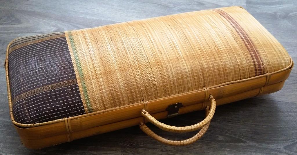 Jaren 70 Japanse Handtas Handkoffer Koffertje BENTO Model, Ophalen of Verzenden