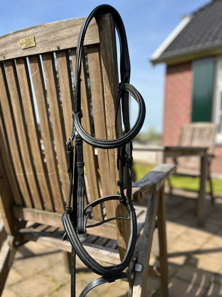 Dy’on hoofdstel zwart full, Dieren en Toebehoren, Paarden en Pony's | Hoofdstellen en Tuigage, Ophalen of Verzenden, Zo goed als nieuw