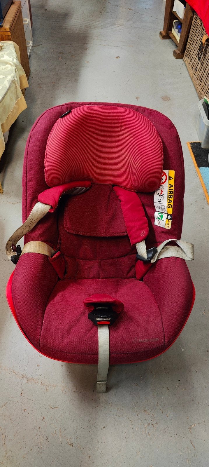 Maxi-Cosi 2wayPearl i-Size autostoel - Robin Red, Ophalen, Gebruikt, 0 t/m 18 kg, Maxi-Cosi