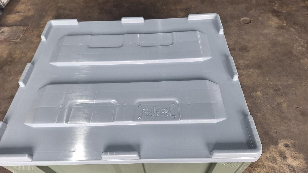 Deksel kunststof voor palletbox 120x100cm bak afdek, Ophalen, Kunststof, Nieuw, Minder dan 10 liter