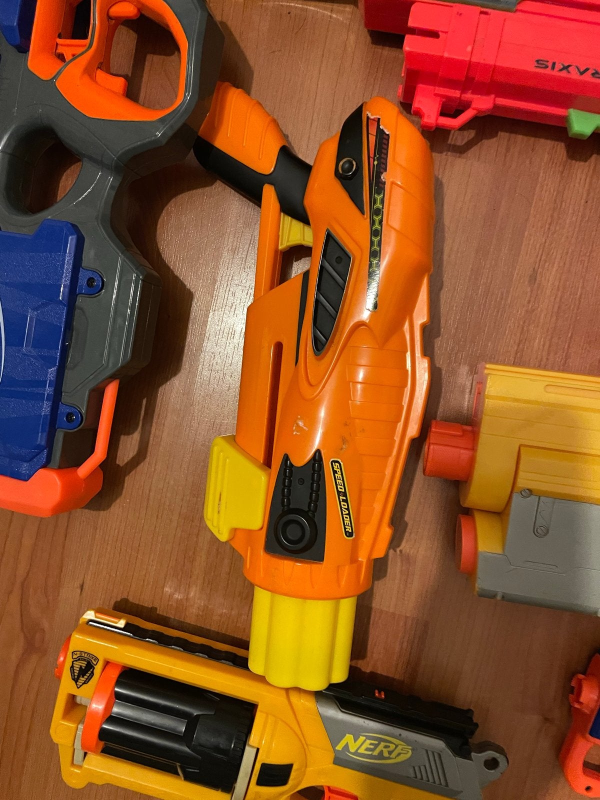 Grote collectie Nerf pistolen in 1 koop! Bijna gratis, Kinderen en Baby's, Ophalen, Gebruikt, Jongen of Meisje