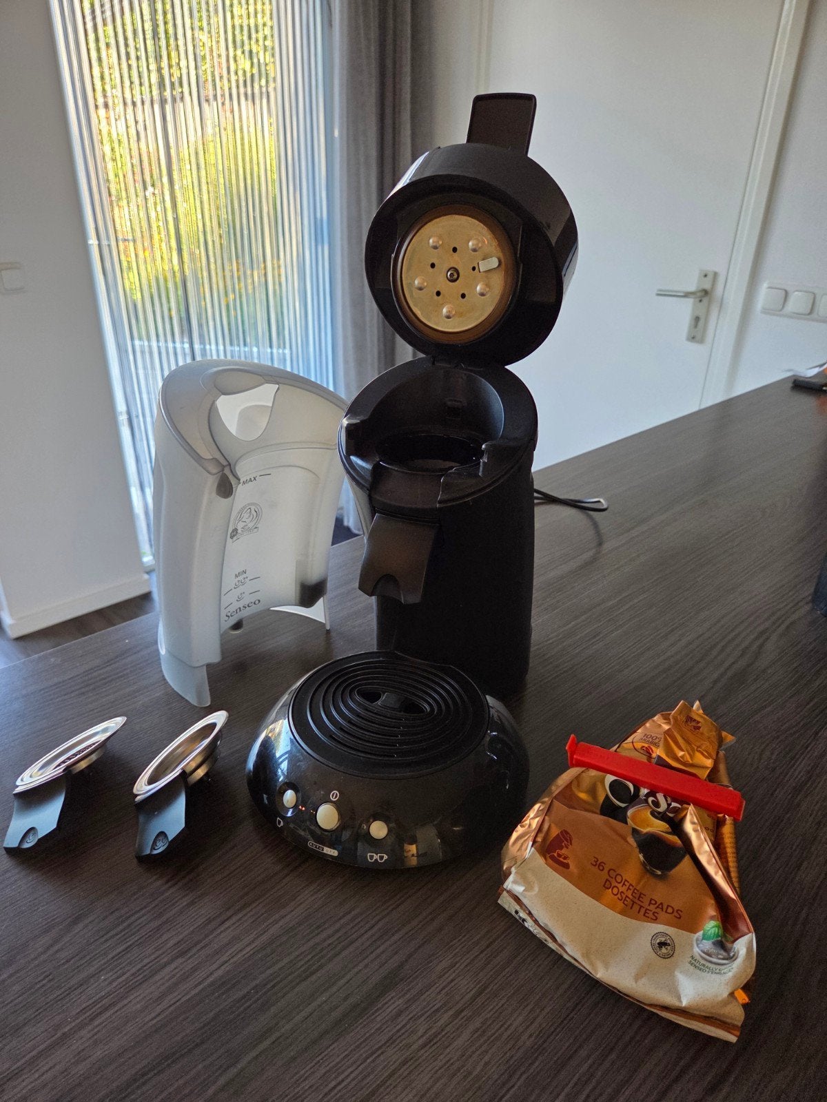 hele goede nette senseo, Gebruikt, Koffiemachine, Ophalen of Verzenden, Koffiepads en cups