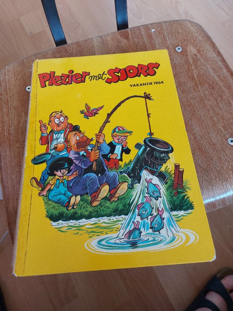Plezier met Sjors vakantie 1964, Eén stripboek, Ophalen of Verzenden, Gelezen