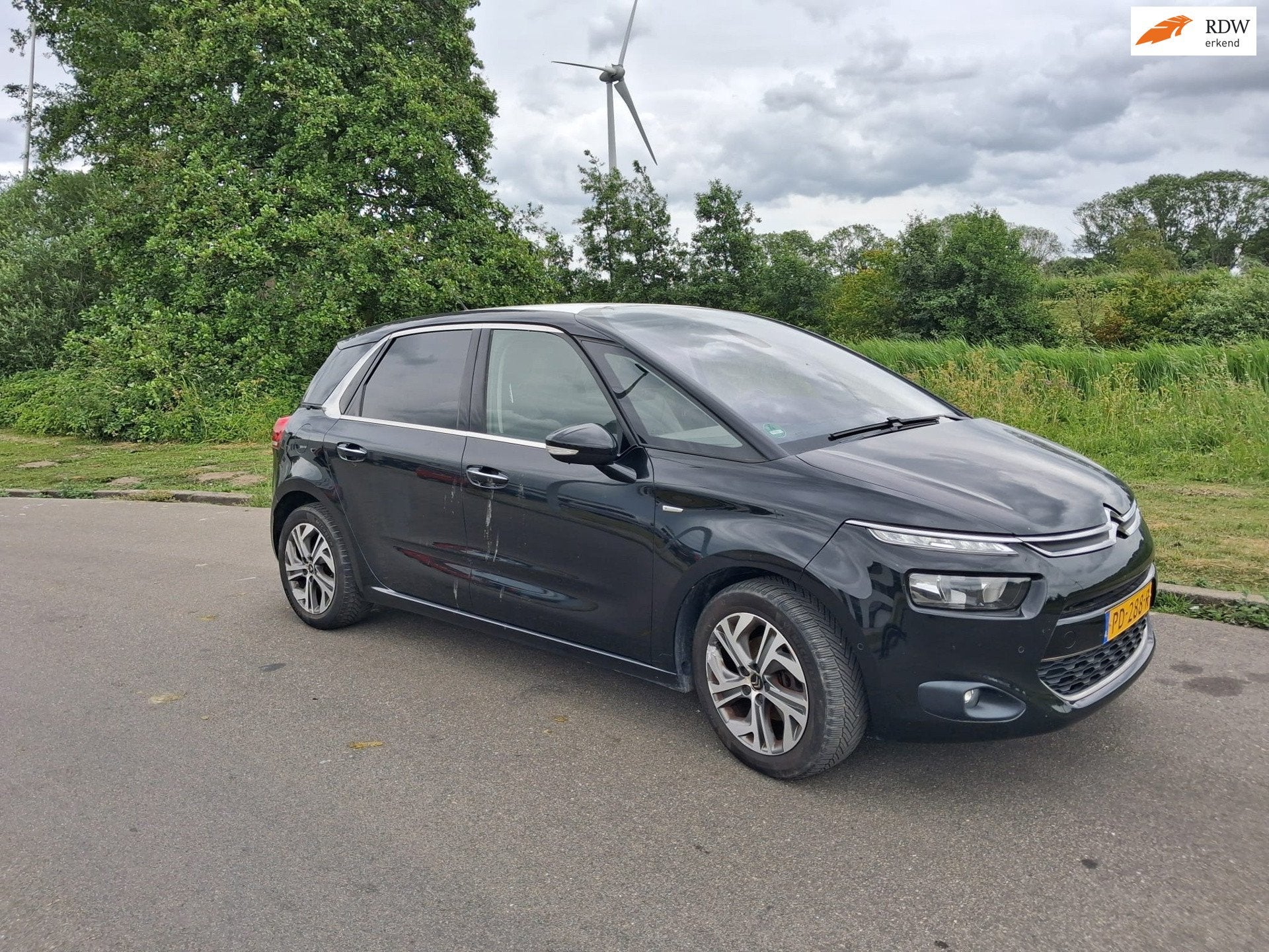 Citroen C4 Picasso 1.6 HDi Exclusive bj 2014 zeer nette staa, Auto's, Citroën, Voorwielaandrijving, Euro 5, Stof, Gebruikt