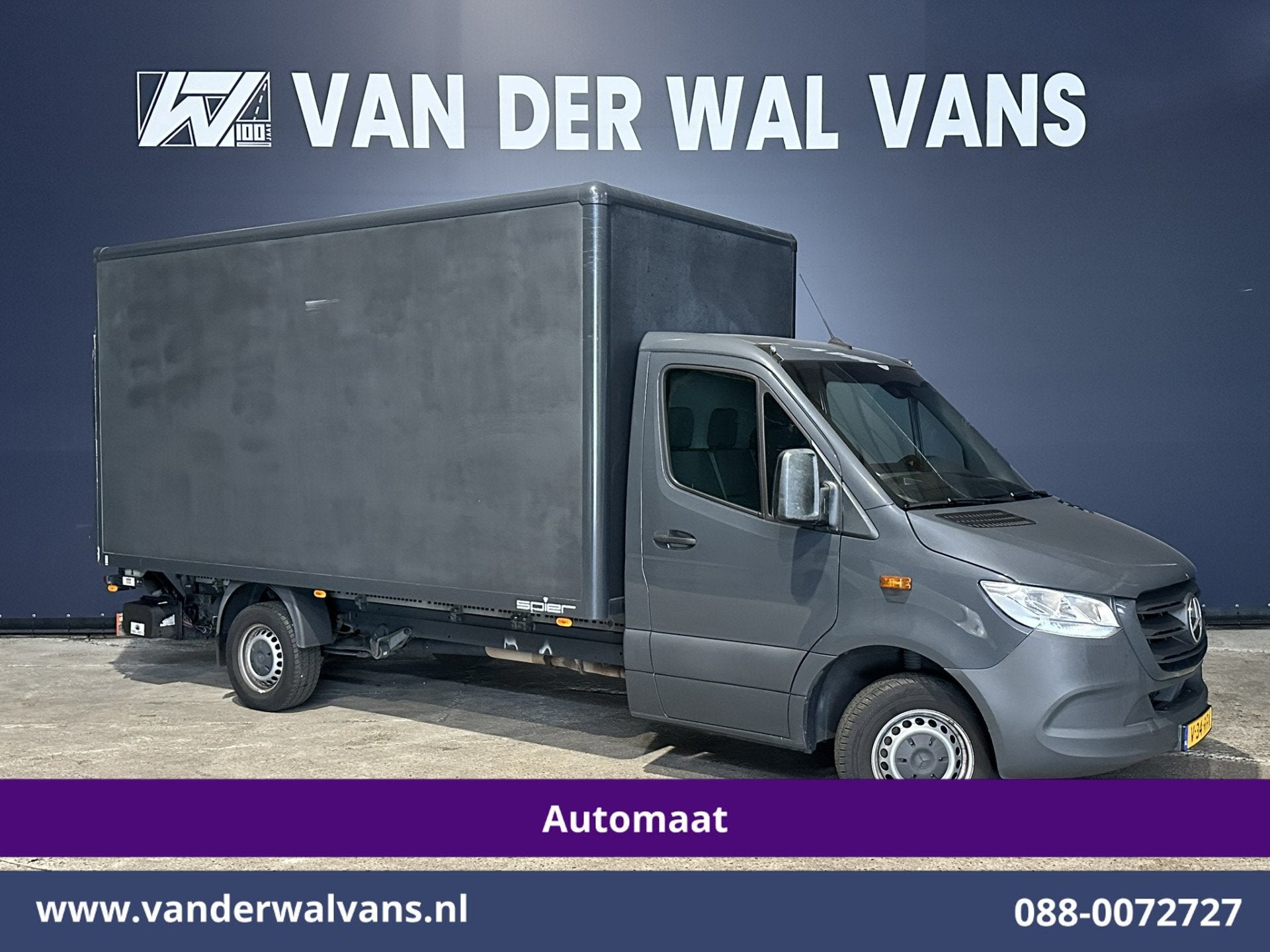 Mercedes-Benz Sprinter 316 CDI 164pk Automaat Bakwagen Laadk, Dealer onderhouden, Gebruikt, 4 cilinders, 2000 kg