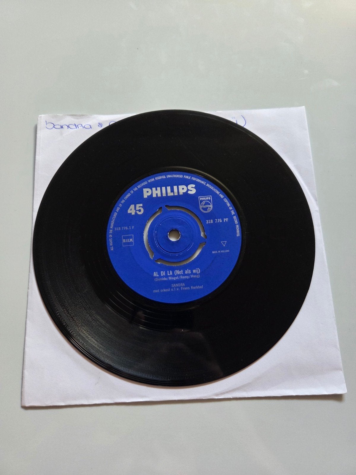 Sandra - Al di La (net als wij), Gebruikt, 7 inch, Single, Ophalen of Verzenden