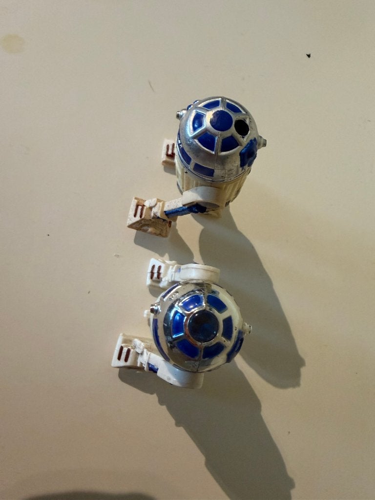 r2/ d2 star wars, Ophalen of Verzenden, Zo goed als nieuw, Actiefiguurtje