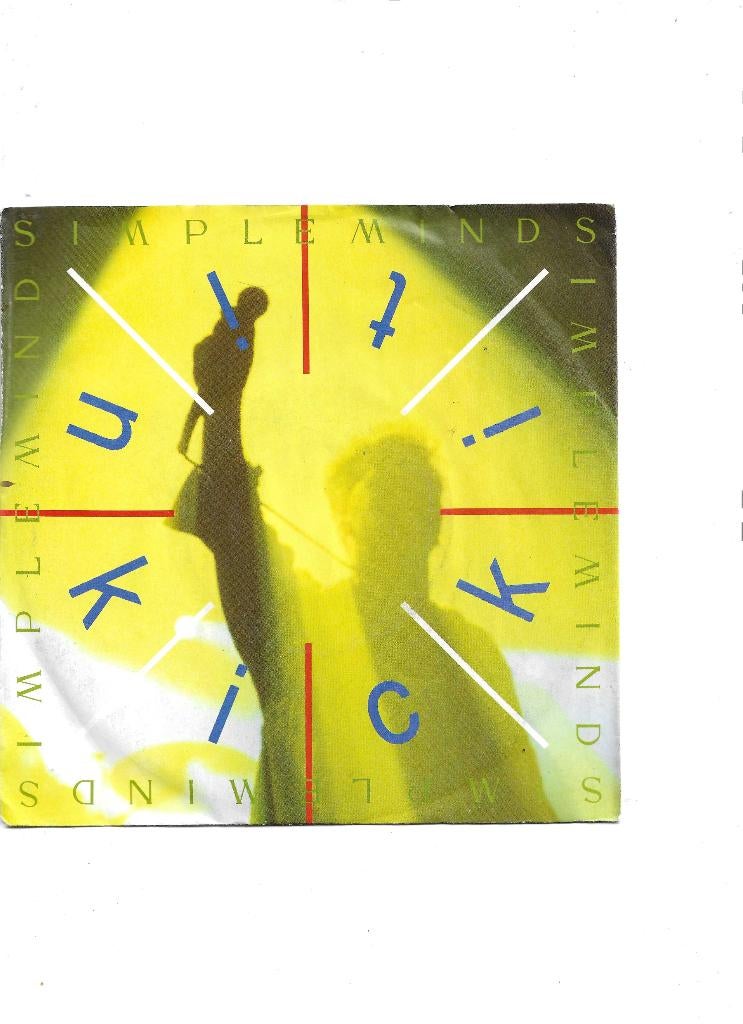 Single Simple Minds - Kick it in, Ophalen of Verzenden, Gebruikt, Pop