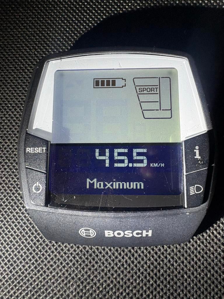 Bosch fietsdisplay, Ophalen of Verzenden, Snelheidssensor, Zo goed als nieuw