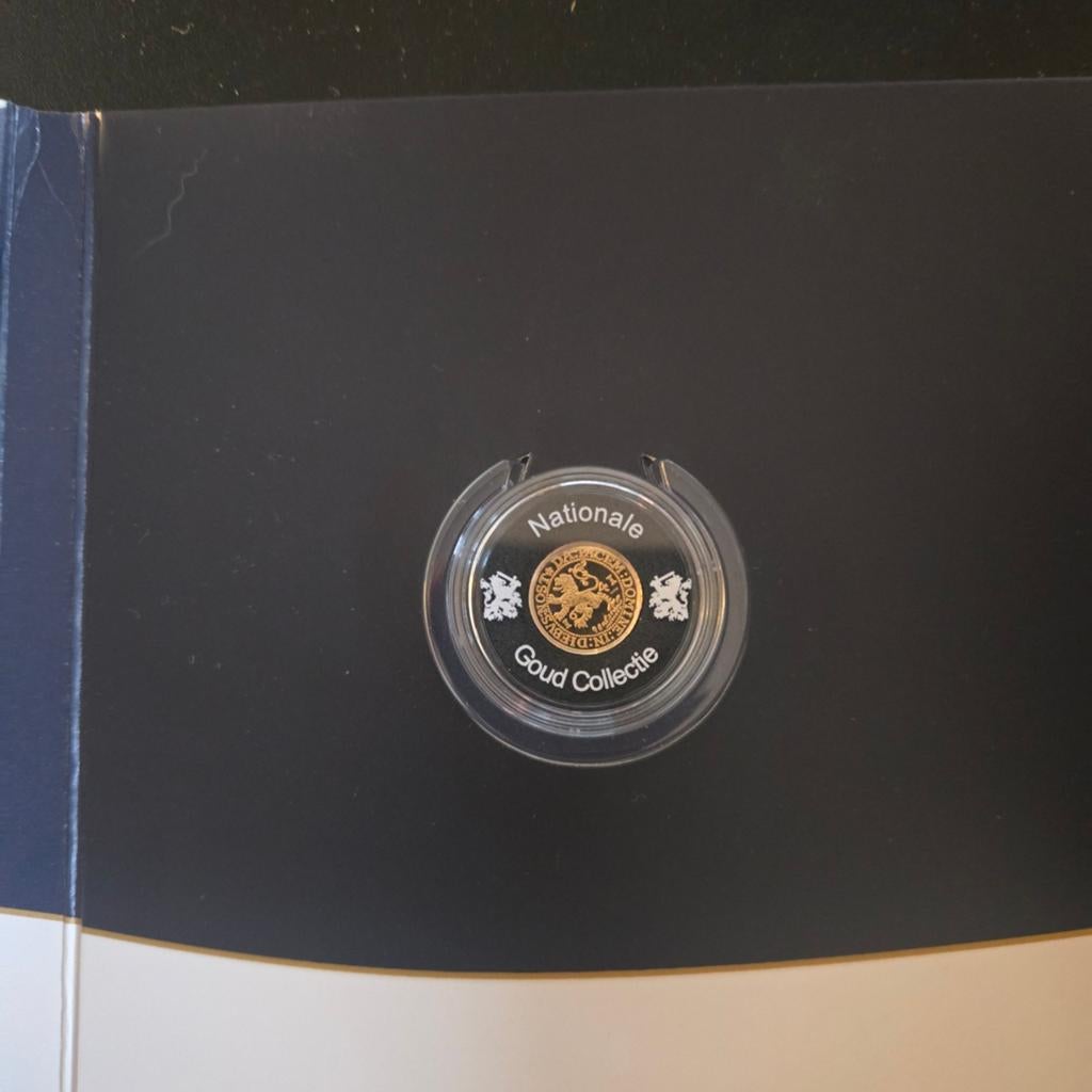 Goude munt De Leeuwendaalder, Postzegels en Munten, Ophalen of Verzenden, Overige landen, Goud