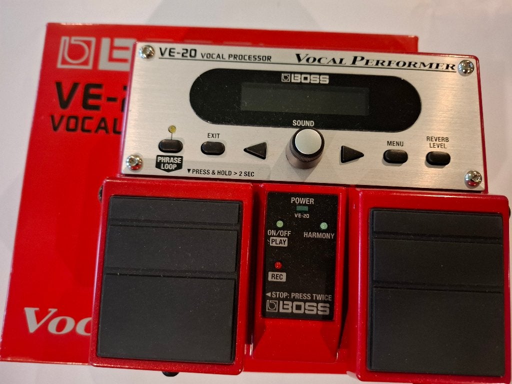 Boss VE-20 / TC Helicon VoiceTone X1, Ophalen of Verzenden, Zo goed als nieuw, Delay of Echo