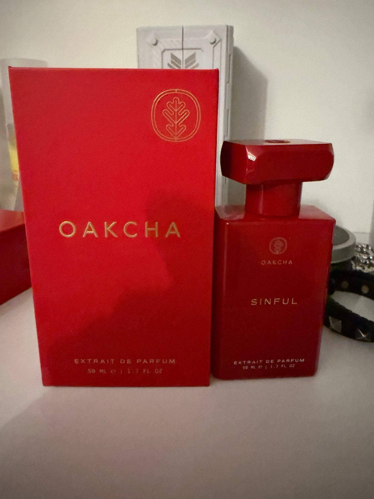 Oakcha Sinful 50ml - Geïnspireerd door Tom Ford Cherry, Ophalen of Verzenden, Zo goed als nieuw