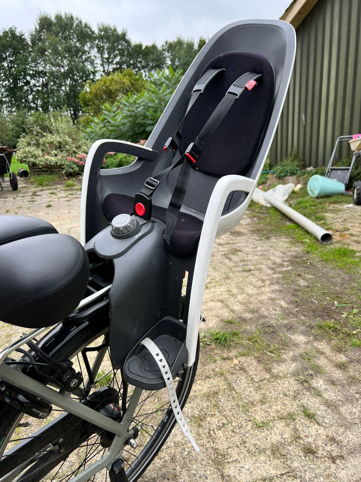 Hamax Caress fietszitje achter, Ophalen, Zo goed als nieuw