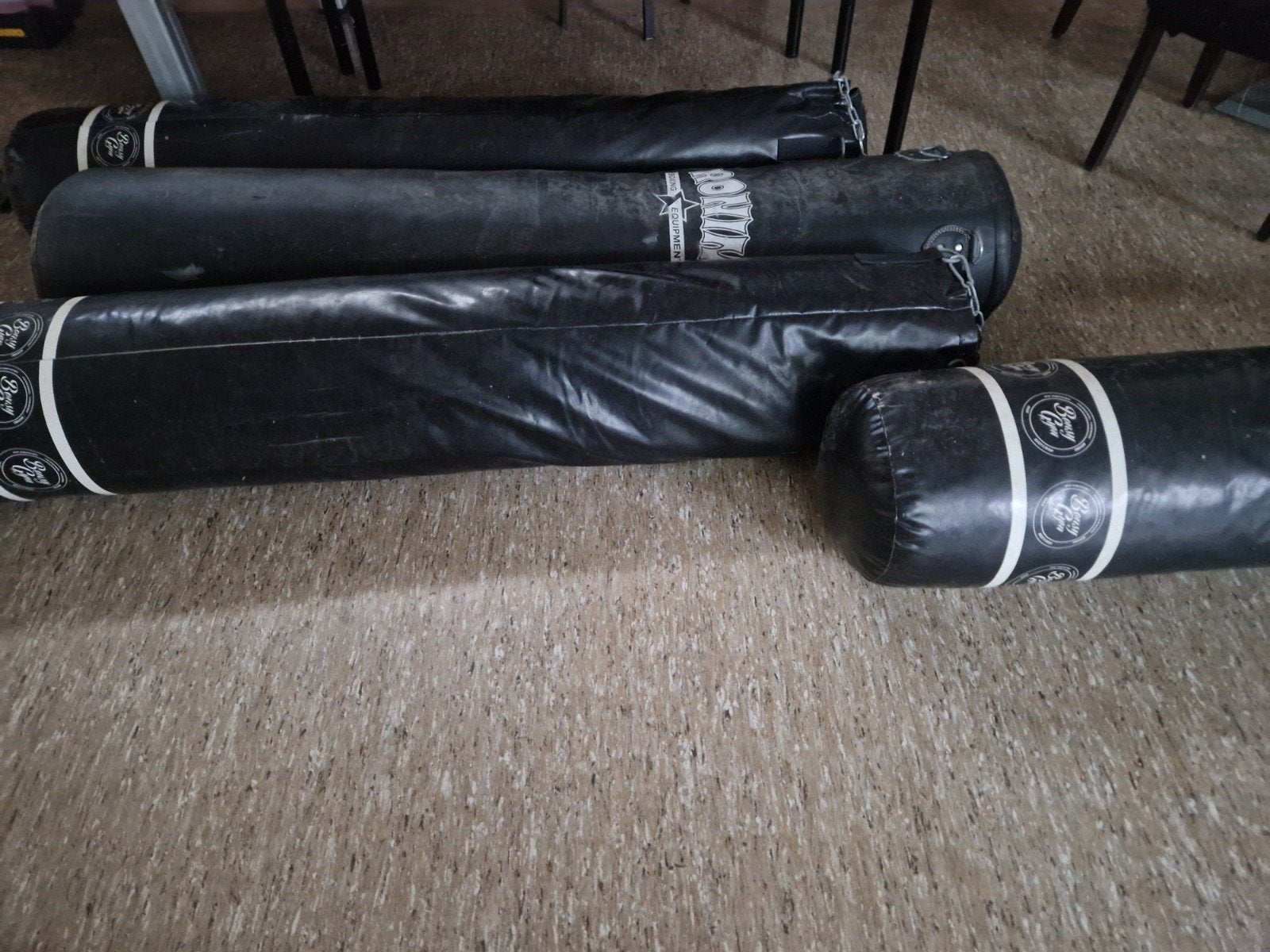 3x bokszak Ophalen voor ......, Sport en Fitness, Groter dan maat XL, Ophalen, Overige