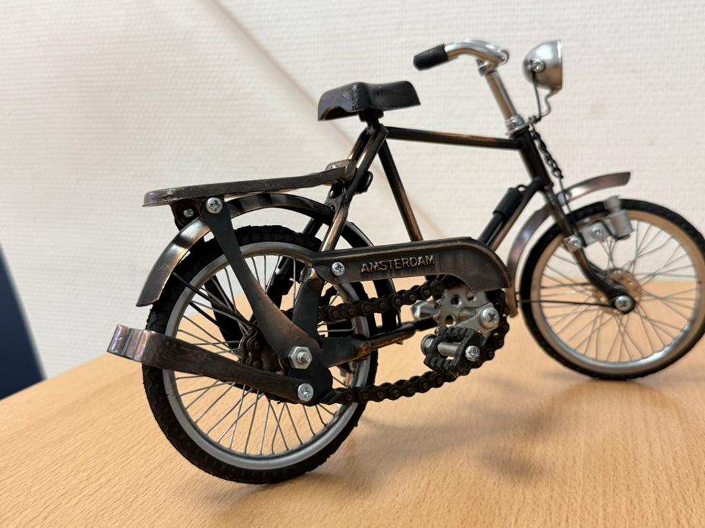 Decoratieve fiets miniatuur - Amsterdam, Ophalen, Nieuw