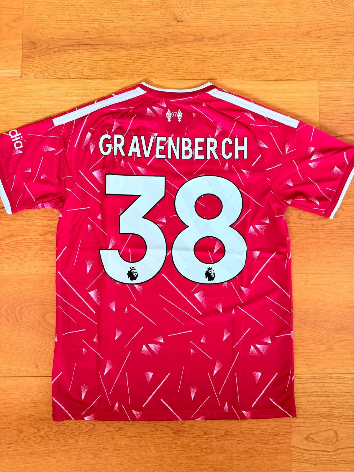 Nieuw Liverpool FC voetbalshirt 26/27-Gravenberch#38/Maat M, Maat M, Ophalen of Verzenden, Nieuw, Shirt