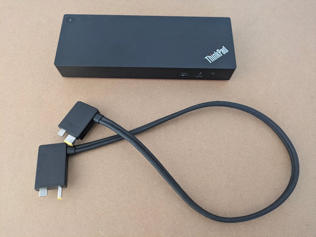 Thinkpad Thunderbolt 3 Workstation Dock, Lenovo ThinkPad, Ophalen of Verzenden, Zo goed als nieuw, Docking station