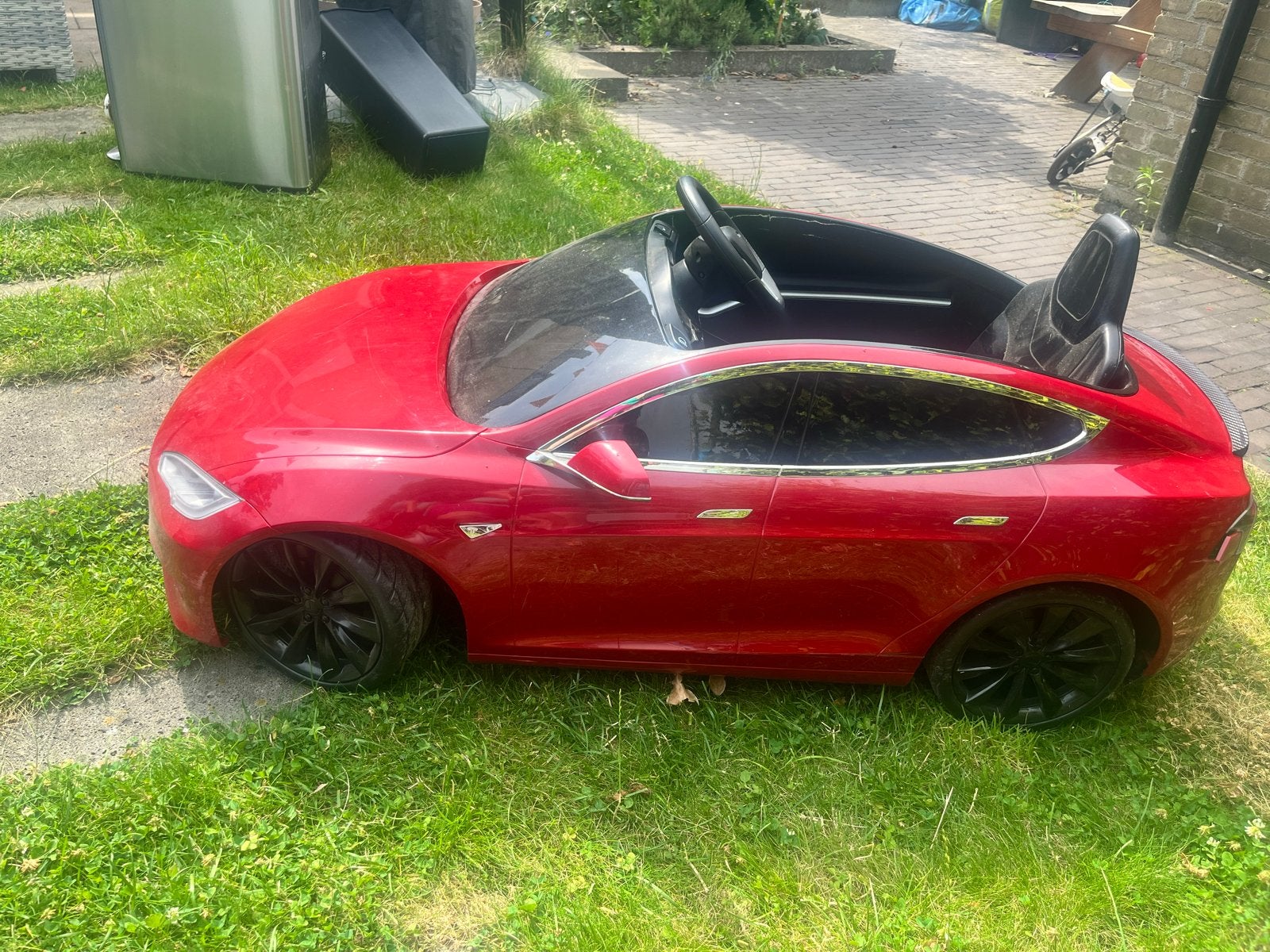 Tesla kinderauto (zonder accu), Ophalen, Gebruikt, Overige typen