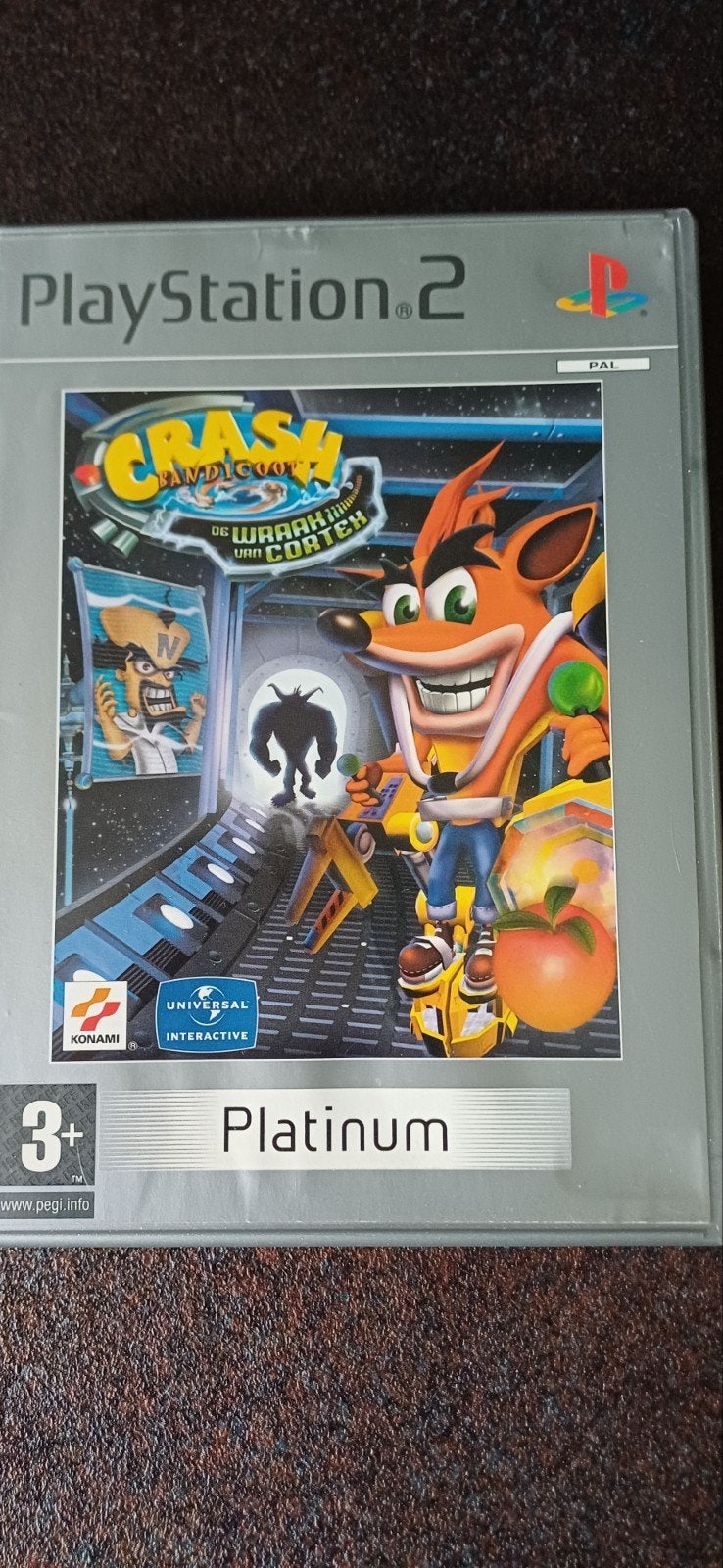 Crash Bandicoot: The Wrath of Cortex, PS2, 1 speler, Ophalen of Verzenden, Zo goed als nieuw, Vanaf 3 jaar