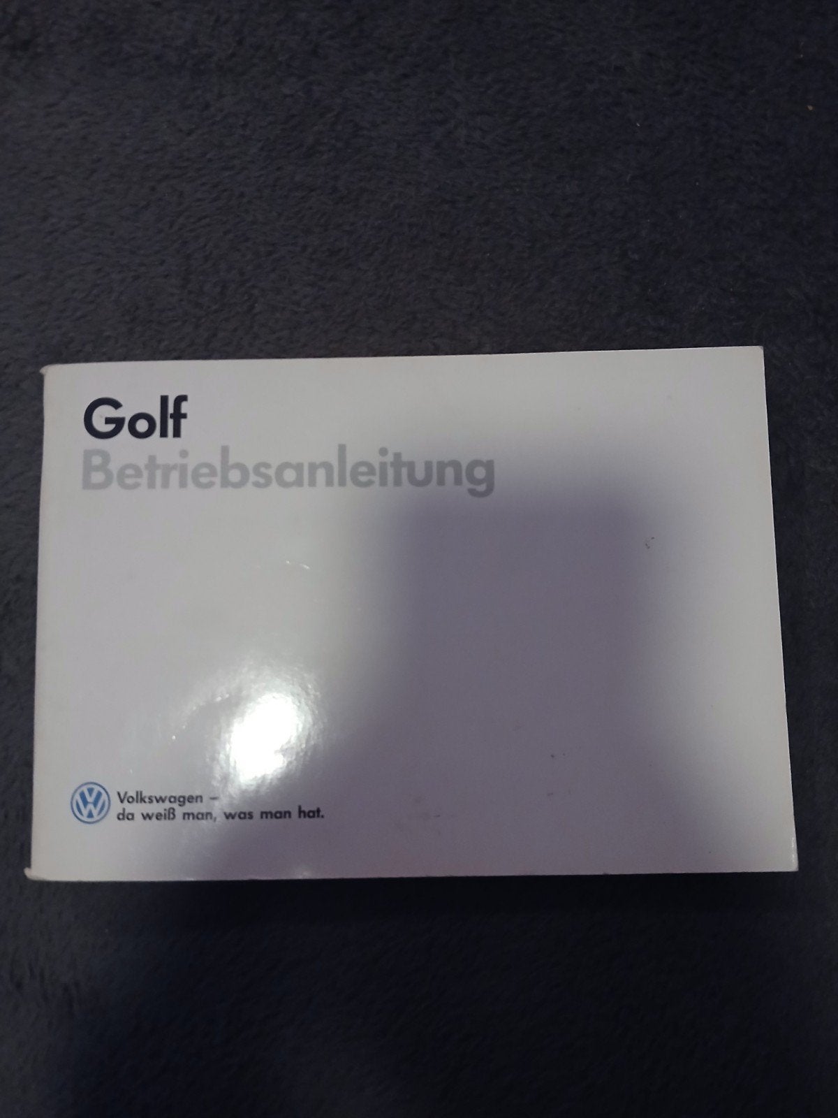 Volkswagen Golf 1987 Gebruikershandleiding - Goede Staat, Ophalen of Verzenden