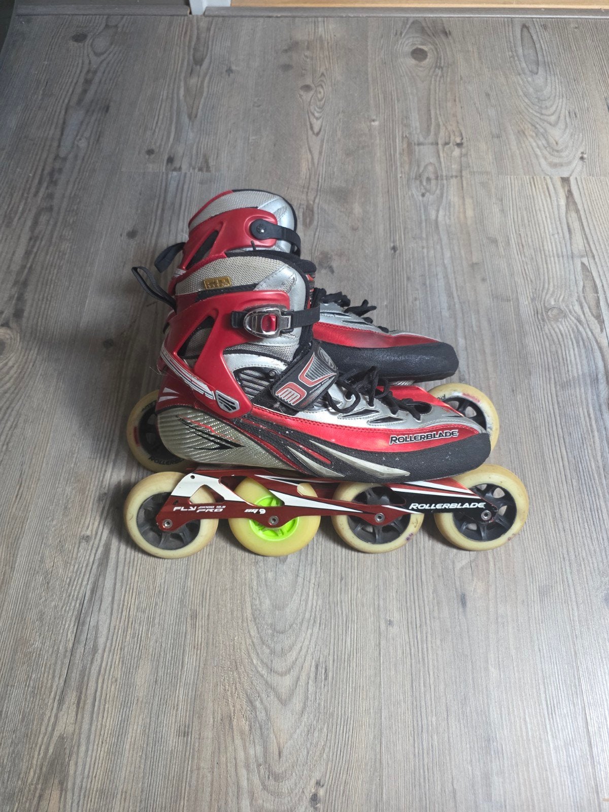 Rollerblade skates maat 46 met 100mm wielen, Sport en Fitness, Skeelers, Ophalen, Heren, Inline skates 4 wielen