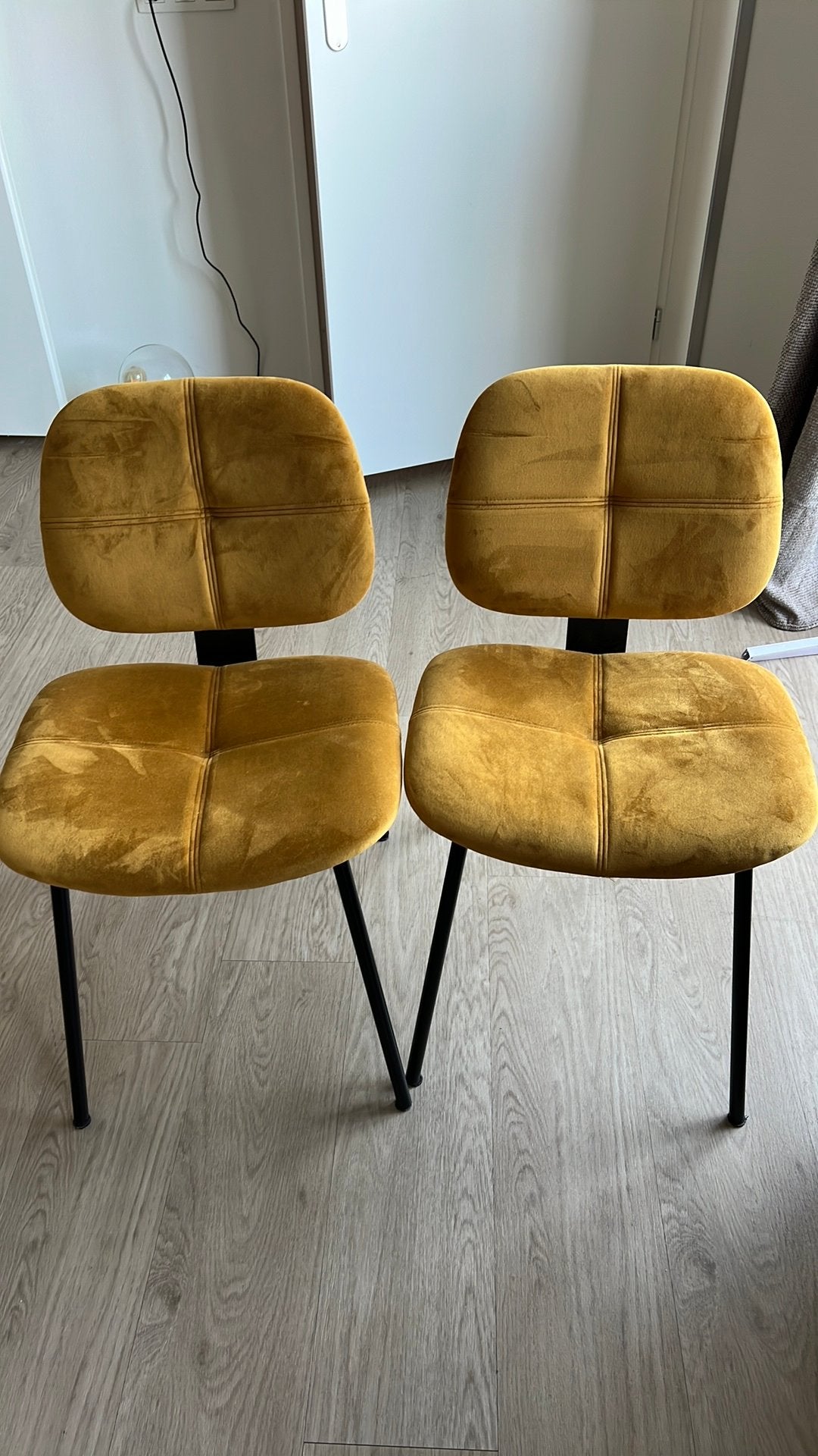 Eetkamer stoelen 2 stuks, Ophalen, Twee, Overige kleuren, Zo goed als nieuw