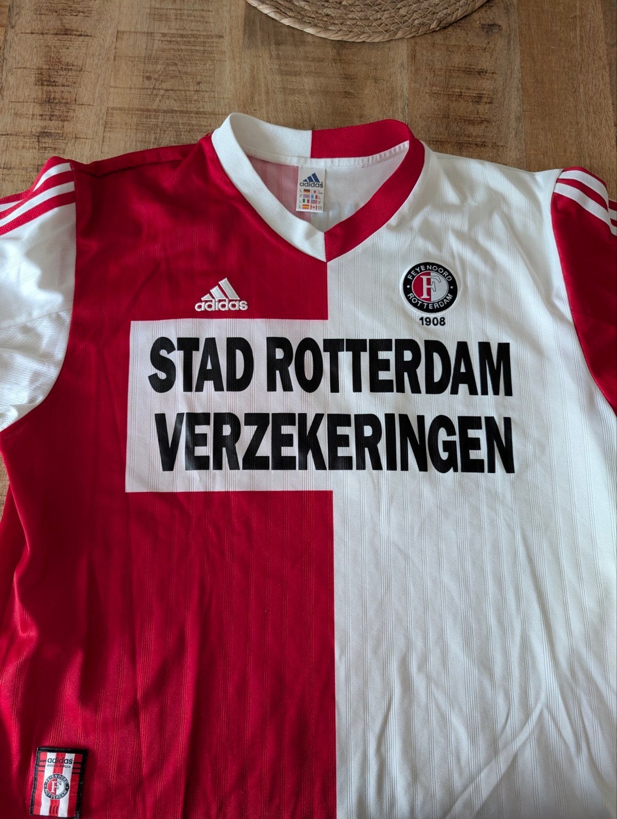 Feyenoord Thuisshirt 1999-2000 adidas, Ophalen of Verzenden, Gedragen, Adidas, Voetbal