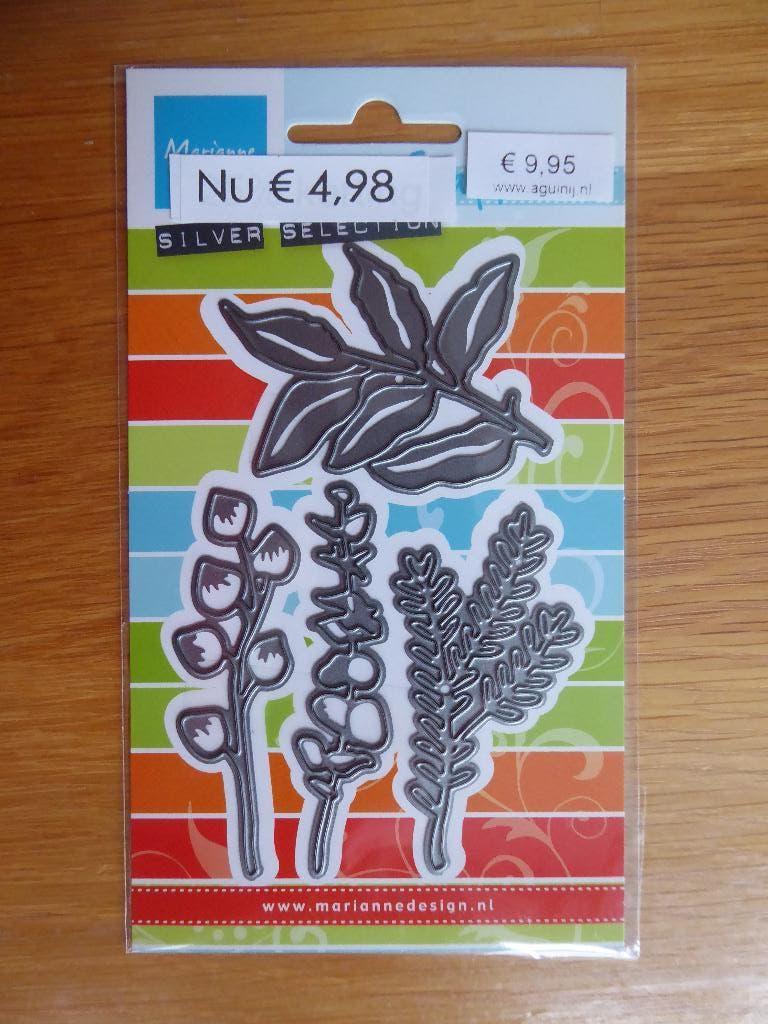 nr. 3035 - snij en embossing mallen takken, Hobby en Vrije tijd, Ophalen of Verzenden, Nieuw, Overige thema's, Pons of Mal