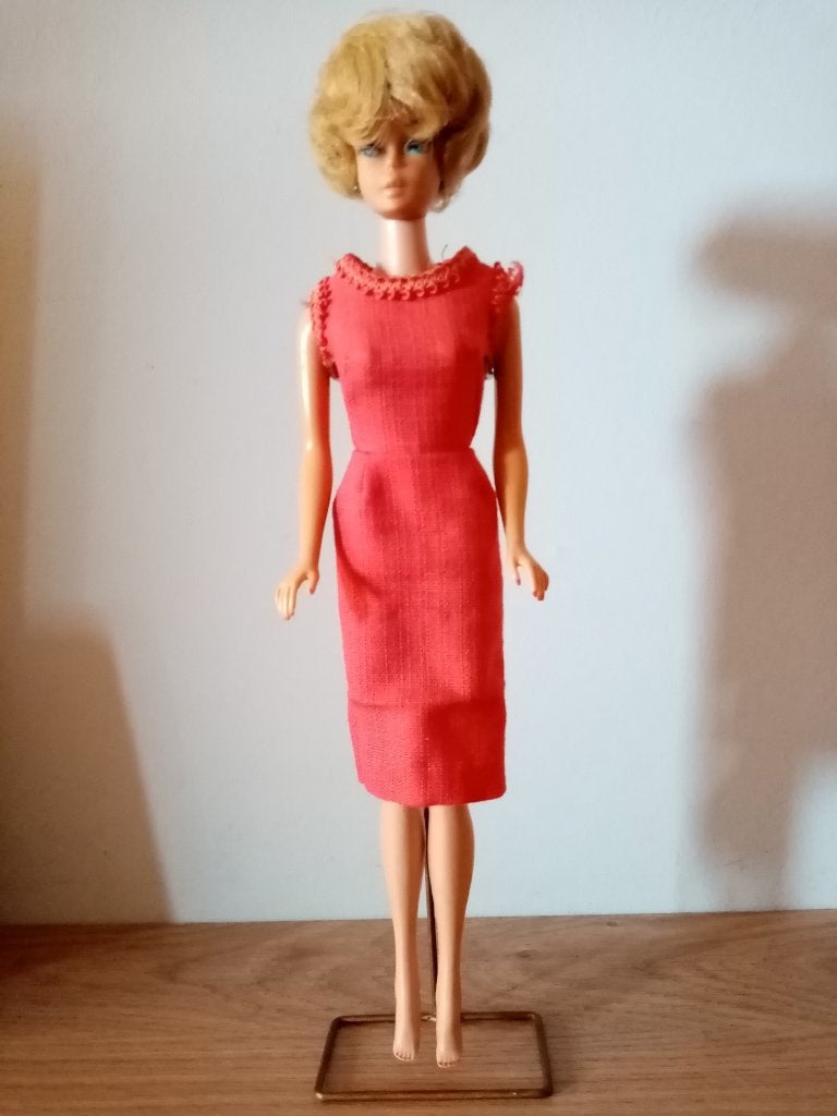 vintage Midge (vriendin Barbie)(Barbie blond Bubble Cut, Ophalen of Verzenden, Zo goed als nieuw, Pop, Levensecht of Reborn