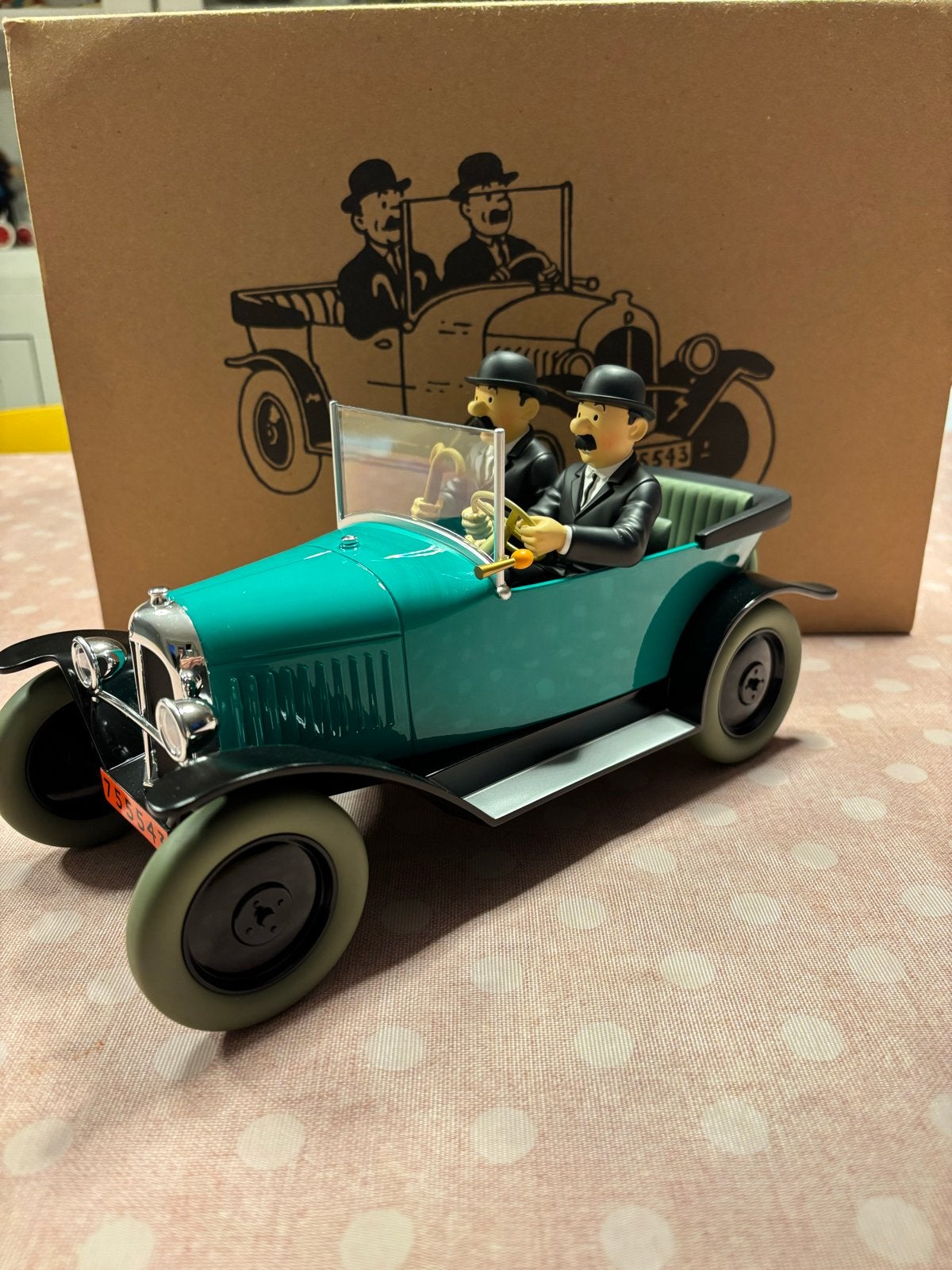 Kuifje/Tintin 1:12 auto Jansen en Janssen (1250 oplage), Ophalen of Verzenden, Nieuw