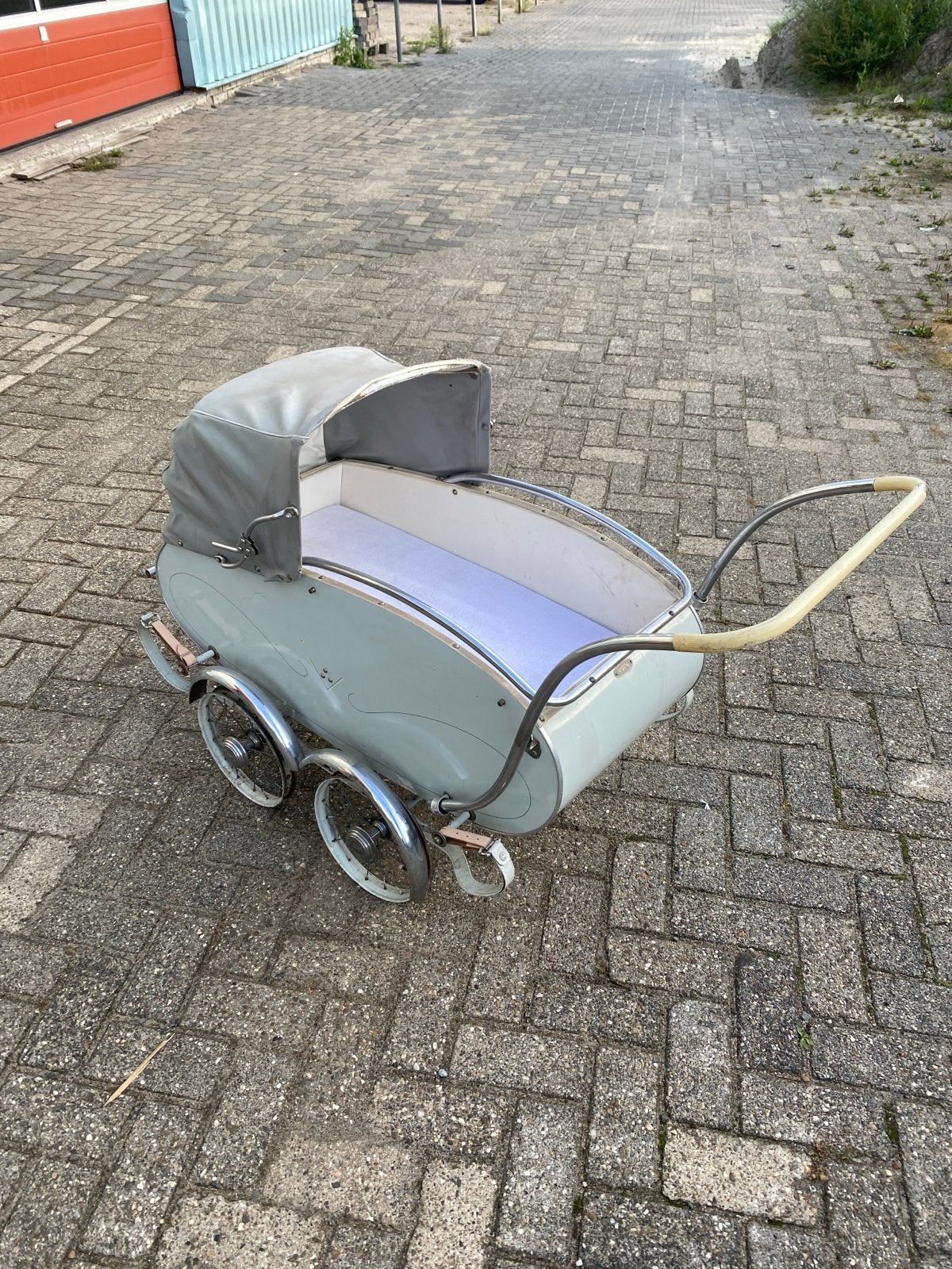Vintage kinderwagen - af te halen voor kratje Heineken, Gebruikt, Met reiswieg, Ophalen, Kinderwagen