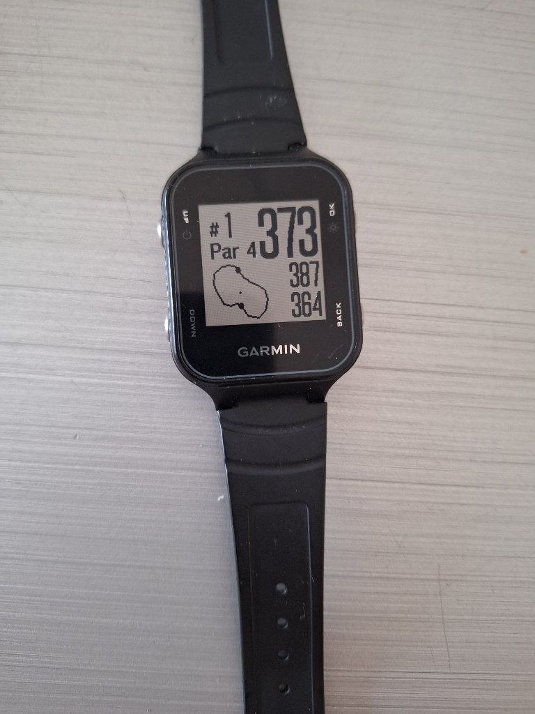 Garmin Golfhorloge Approach S20, zwart, Ophalen of Verzenden, Gebruikt, Overige typen, Overige merken
