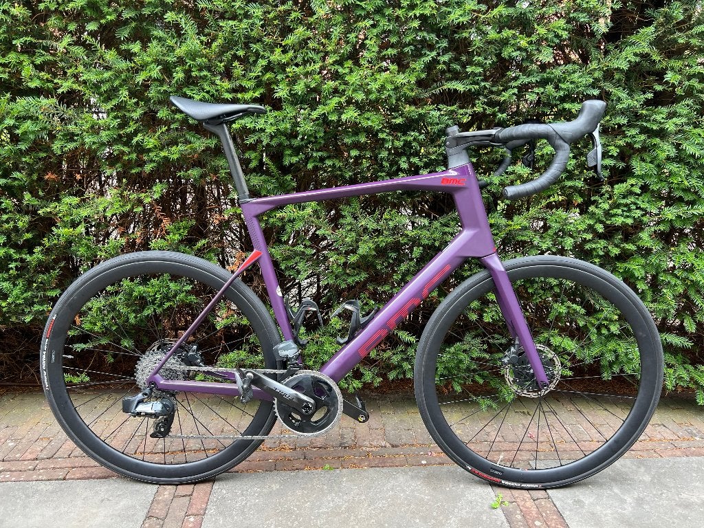 BMC Roadmachine 01 Four SRAM Force eTap - maat 61, Fietsen en Brommers, 28 inch, Carbon, Heren, Zo goed als nieuw