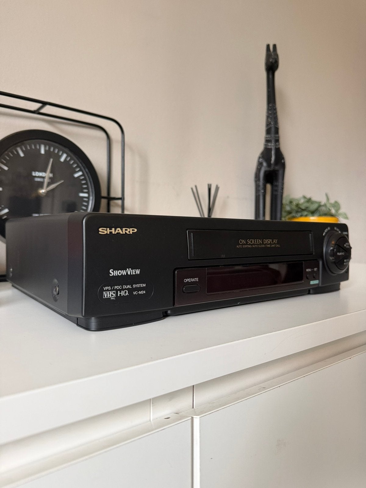 VHS video speler/recorder. ZGAN, Ophalen of Verzenden, Zo goed als nieuw, VHS-speler of -recorder