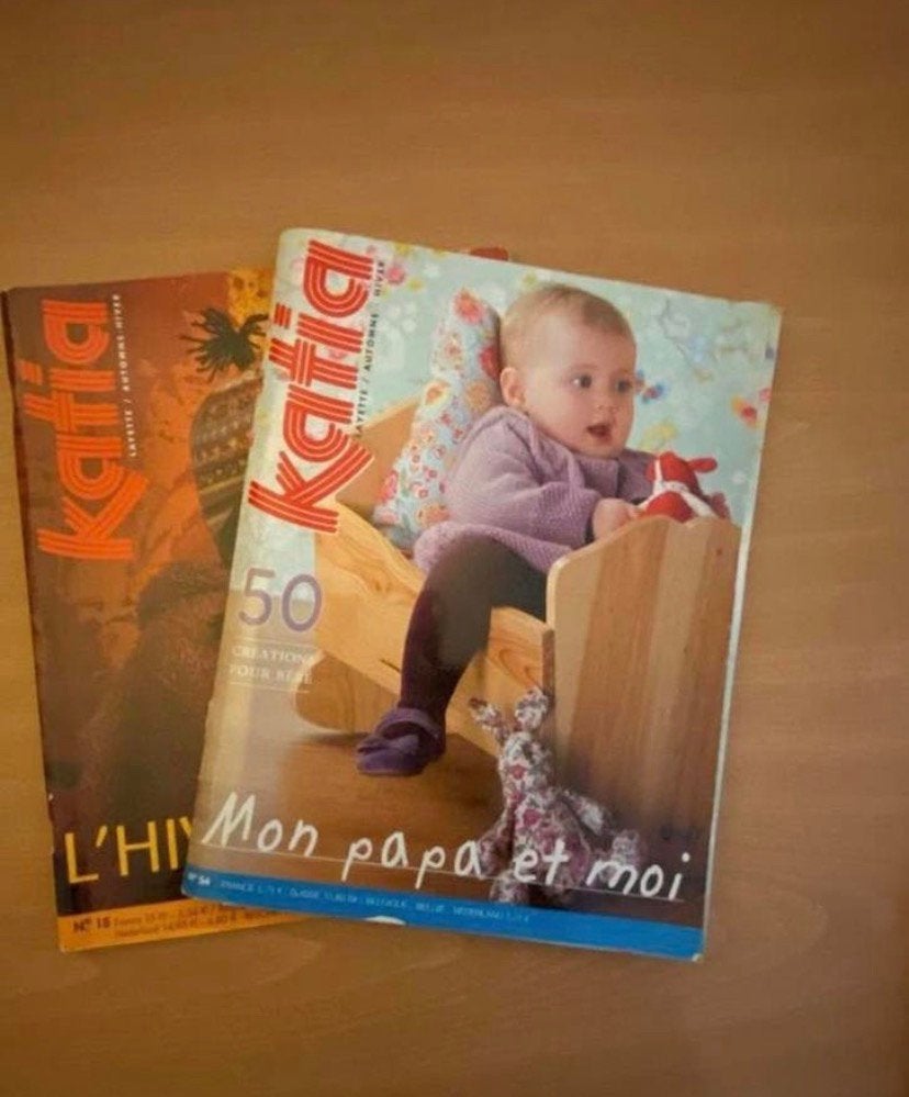 Katia breiboeken voor baby- en kinderkleding (NL), Ophalen of Verzenden, Zo goed als nieuw, Breien, Patroon of Boek