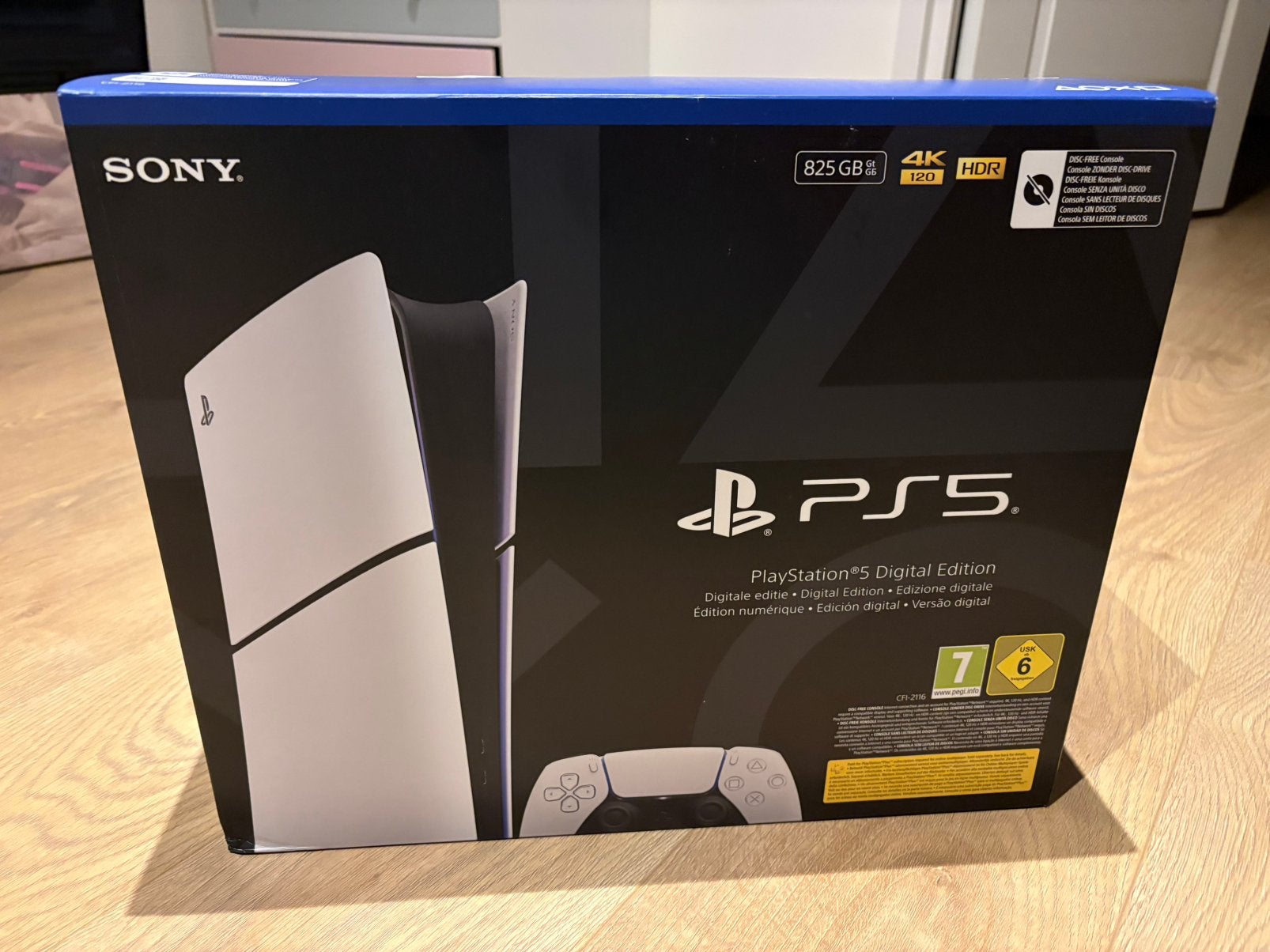 Nieuwe PlayStation 5 Slim Digital Edition – 825GB – Geseald, Spelcomputers en Games, Ophalen, Nieuw, Playstation 5 Digital