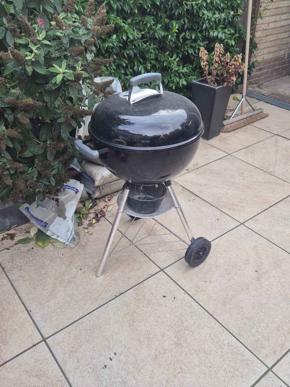 barbecue weber, Ophalen