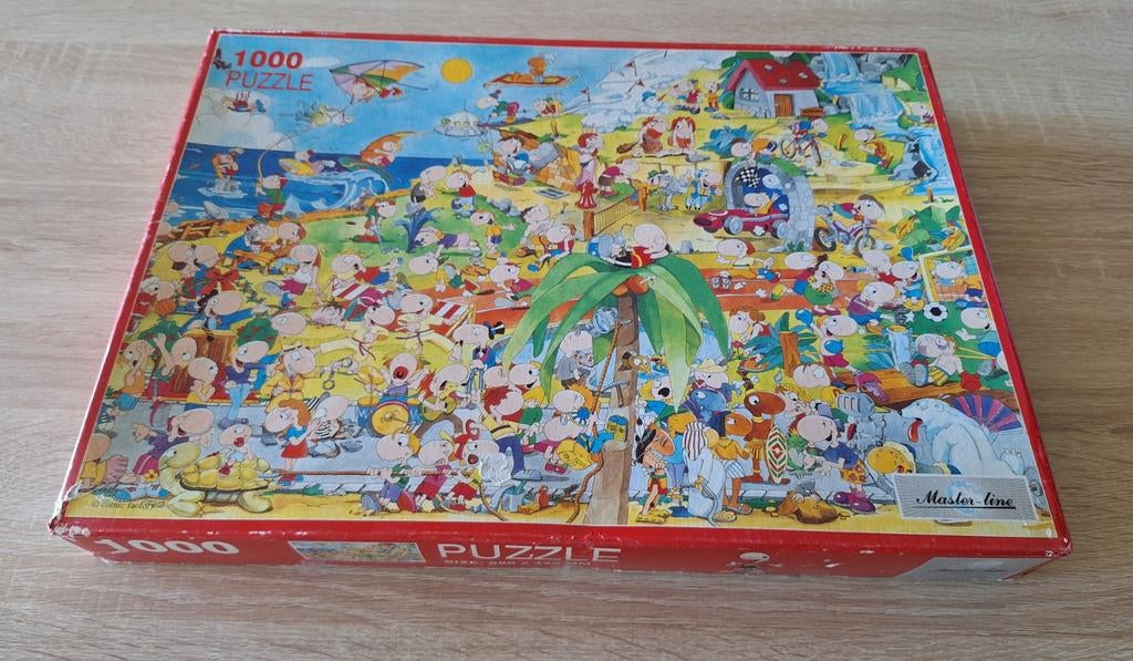 Master-line puzzel 1000 stukjes - Buitenactiviteiten, Hobby en Vrije tijd, Denksport en Puzzels, Ophalen of Verzenden, 500 t/m 1500 stukjes