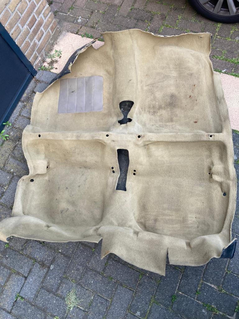 Vloerbedekking, tapijt peugeot 205 beige, Ophalen, Gebruikt, Peugeot