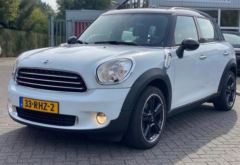 Mini Cooper Countryman 1.6 Chili 122PK| Pano| Leer| PDC| ECC, Voorwielaandrijving, Zwart, 4 stoelen, Leder