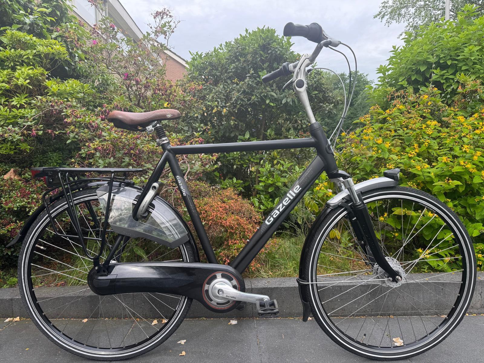 Nette heren Gazelle Orange Plus 61cm, Ophalen, Versnellingen, Zo goed als nieuw, 61 tot 65 cm