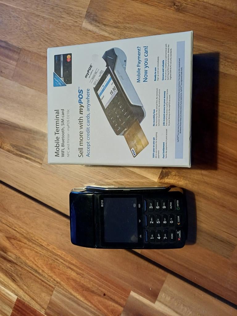 MyPOS D210c Mobiele Pinautomaat met Printer, Verzamelen, Elektronische Apparatuur, Ophalen of Verzenden