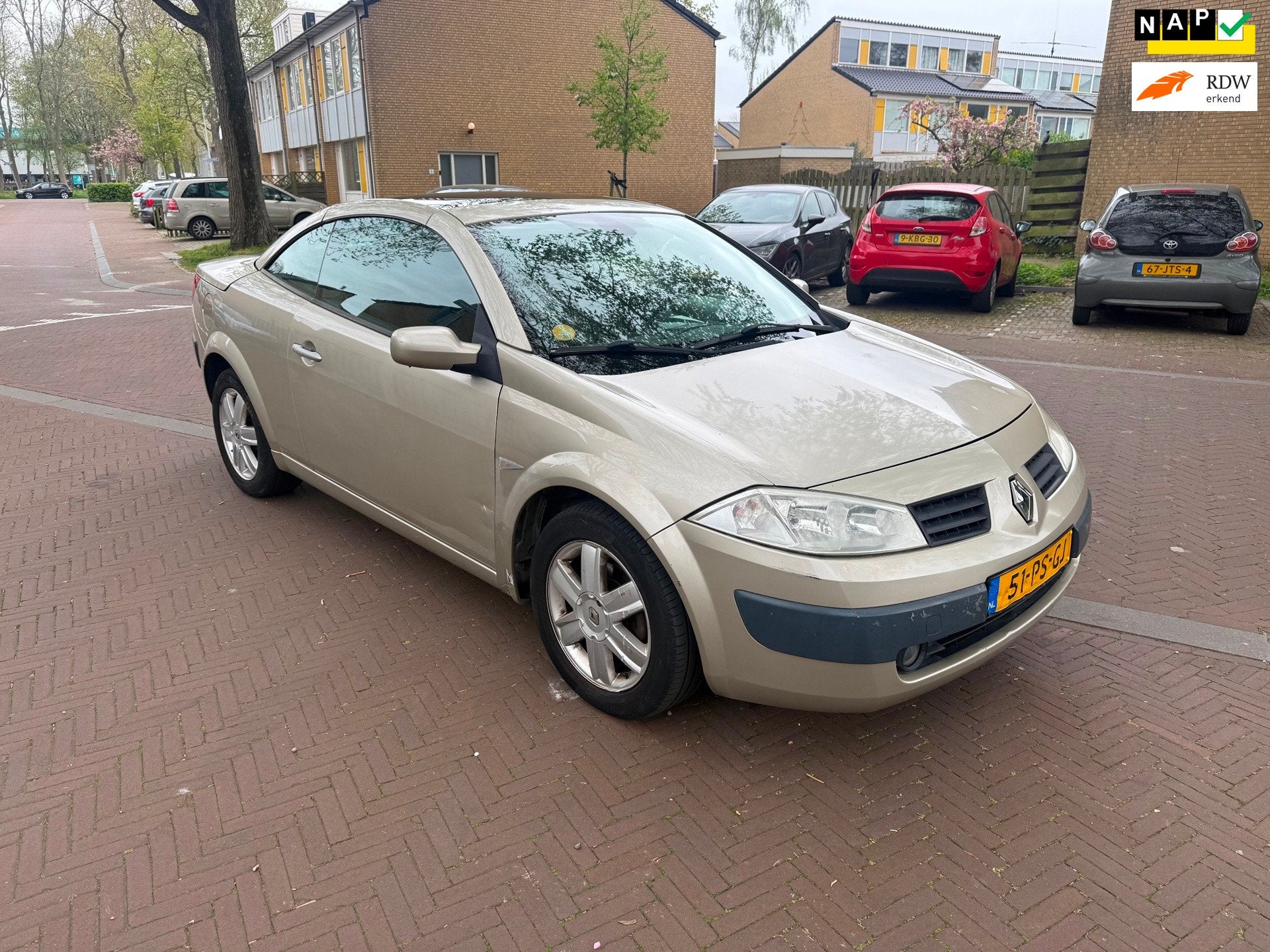 Renault Mégane Coupé-Cabriolet Airco / 151.000 NAP / Leuke, Voorwielaandrijving, 1998 cc, 135 pk, Gebruikt