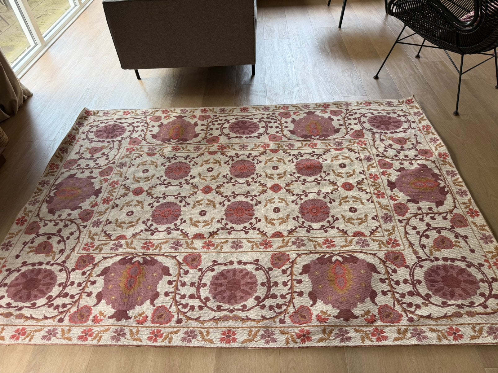 Vloerkleed Winnipeg Multicolor 160x230 cm, Ophalen, 150 tot 200 cm, 200 cm of meer, Zo goed als nieuw