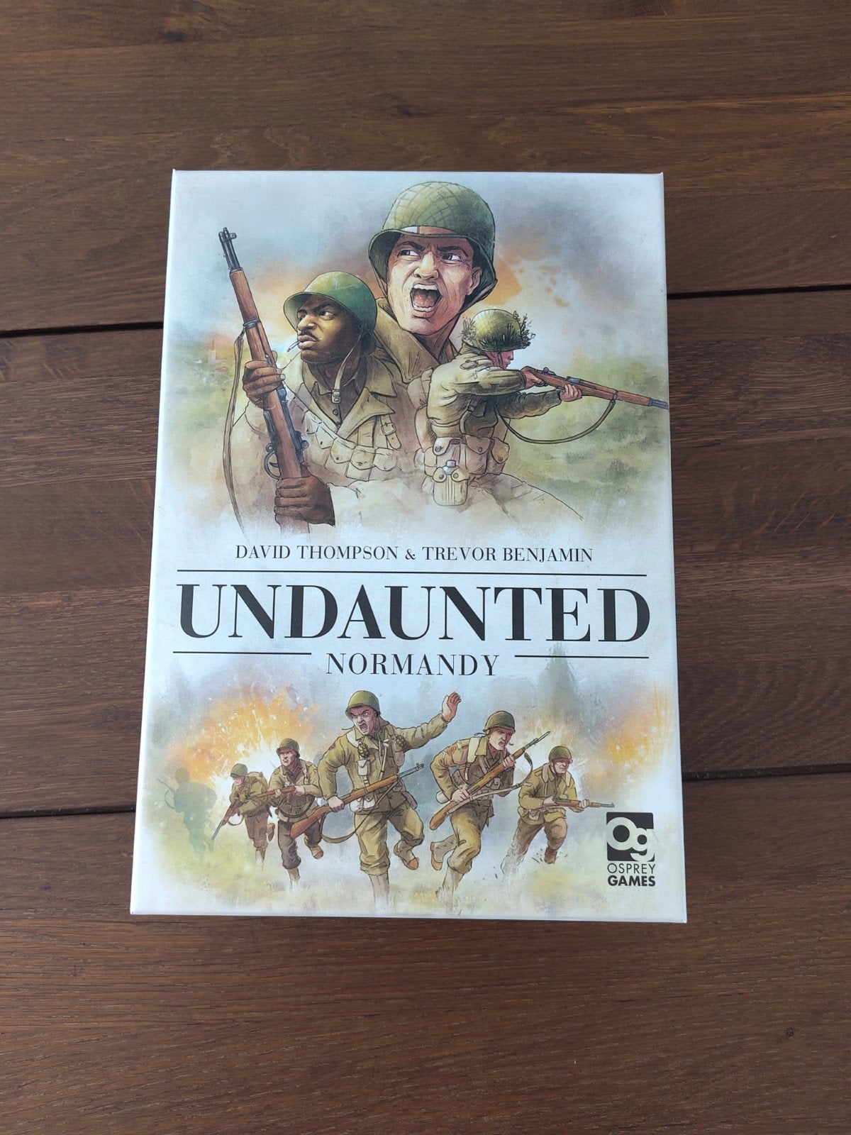 Undaunted: Normandy - Strategisch Deckbuilding Spel, Een of twee spelers, Ophalen of Verzenden, Zo goed als nieuw, Osprey Games