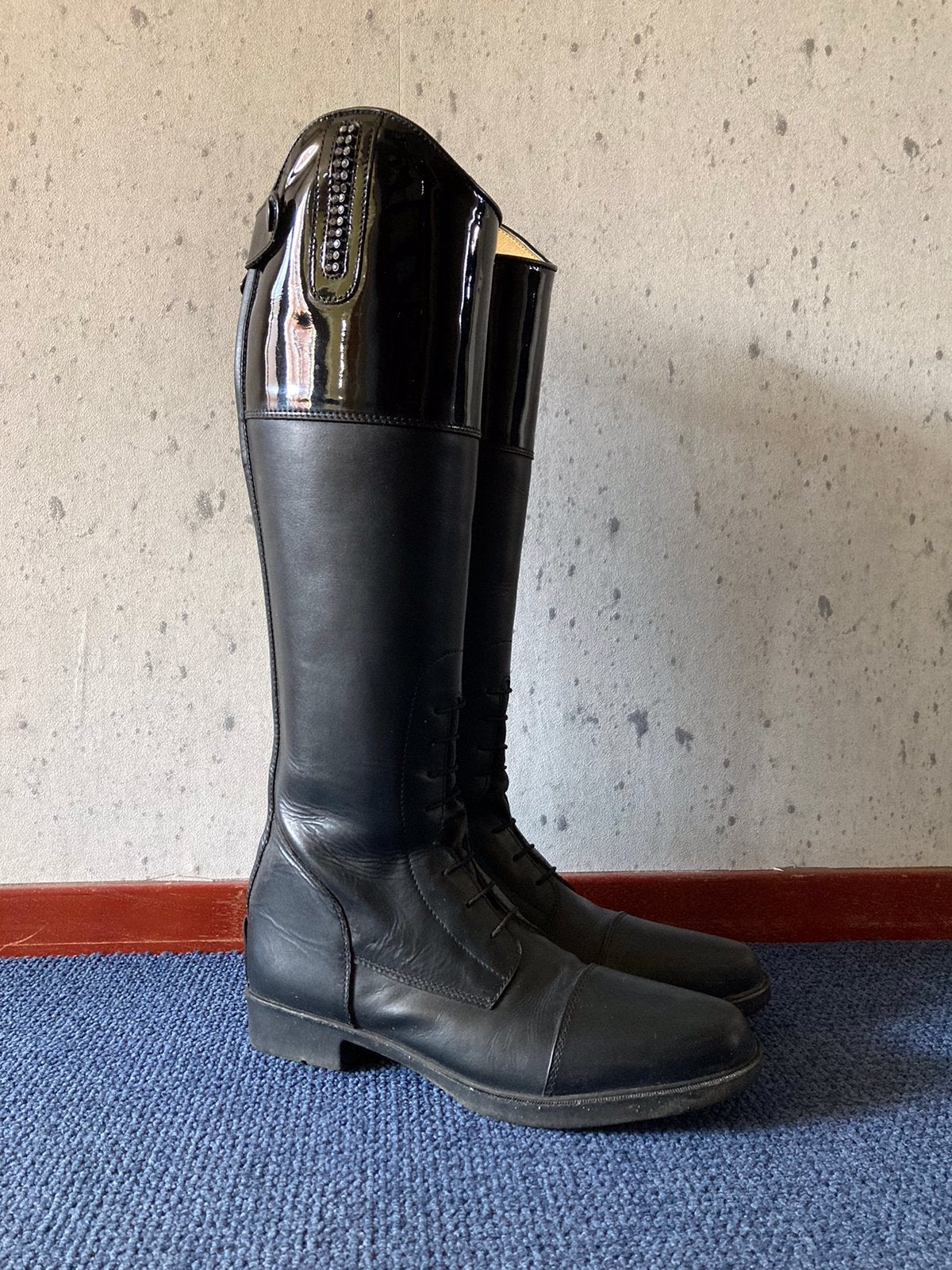 QHP Rijlaarzen Marcella, Ophalen, Gebruikt, Dressuur, Schoeisel