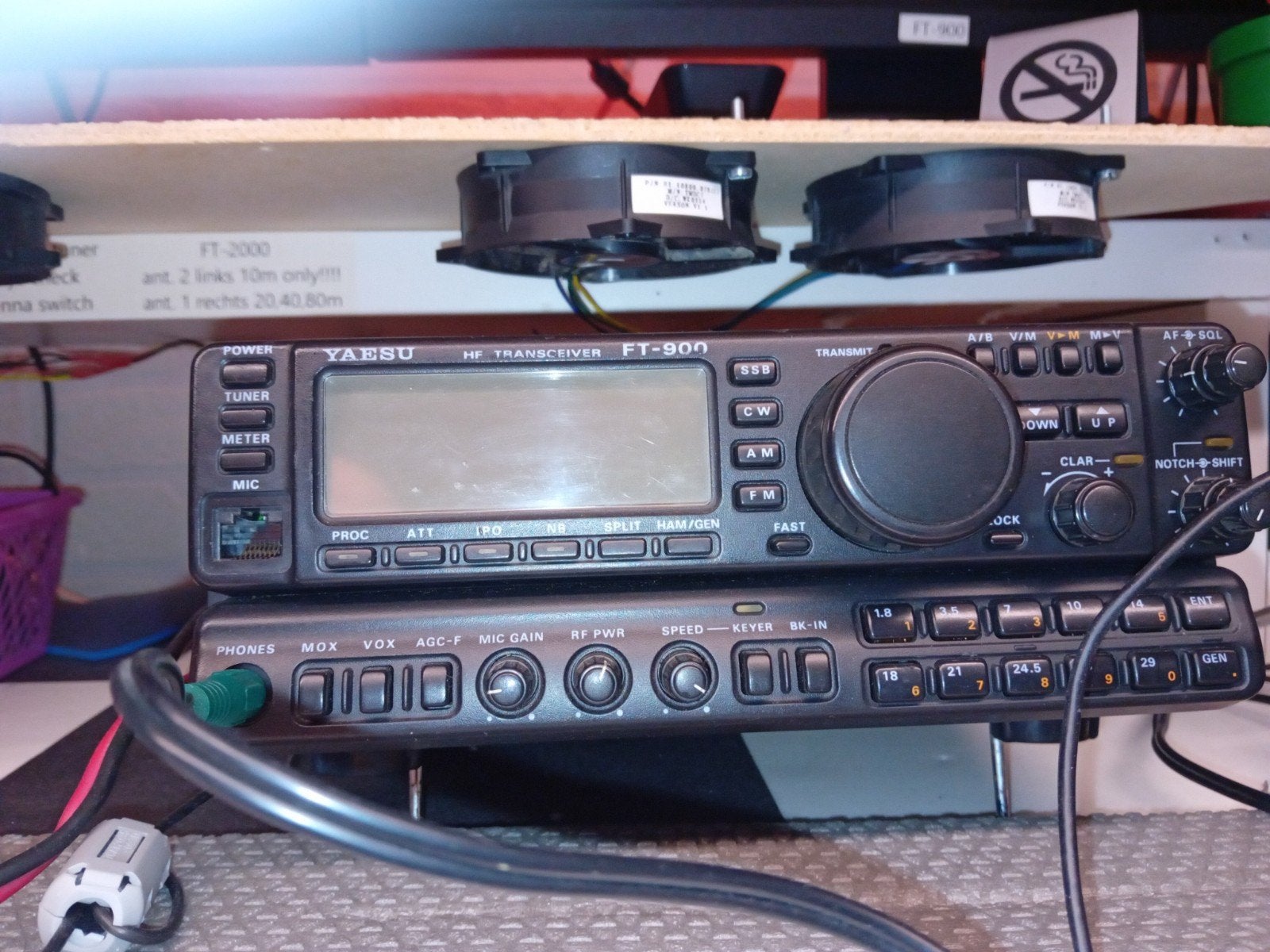 Yaesu FT-900 HF Transceiver - Gebruikt, Telecommunicatie, Ophalen, Gebruikt, Zender en Ontvanger