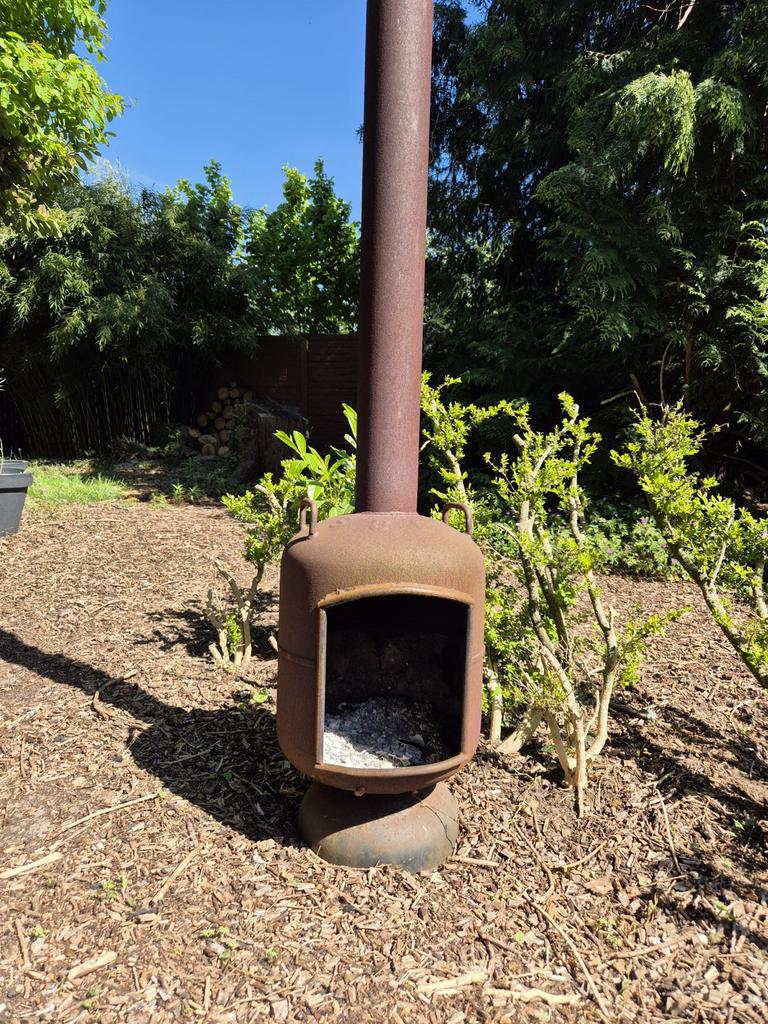 Robuuste Terraskachel / Tuinkachel - Gezellige Warmte, Tuin en Terras, Ophalen, Gebruikt