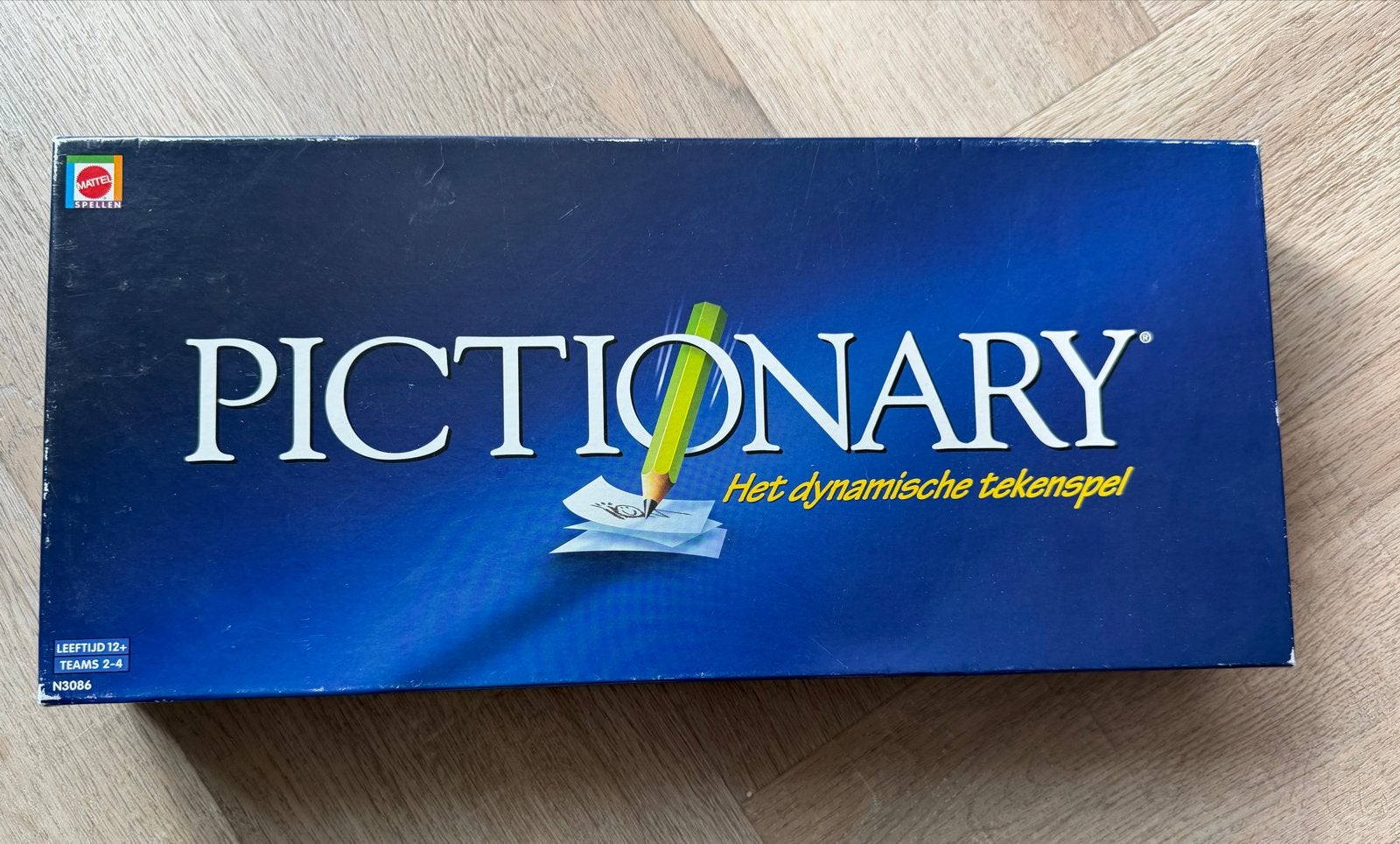 Pictionary: Het dynamische tekenspel - Compleet, Drie of vier spelers, Ophalen of Verzenden, Gebruikt