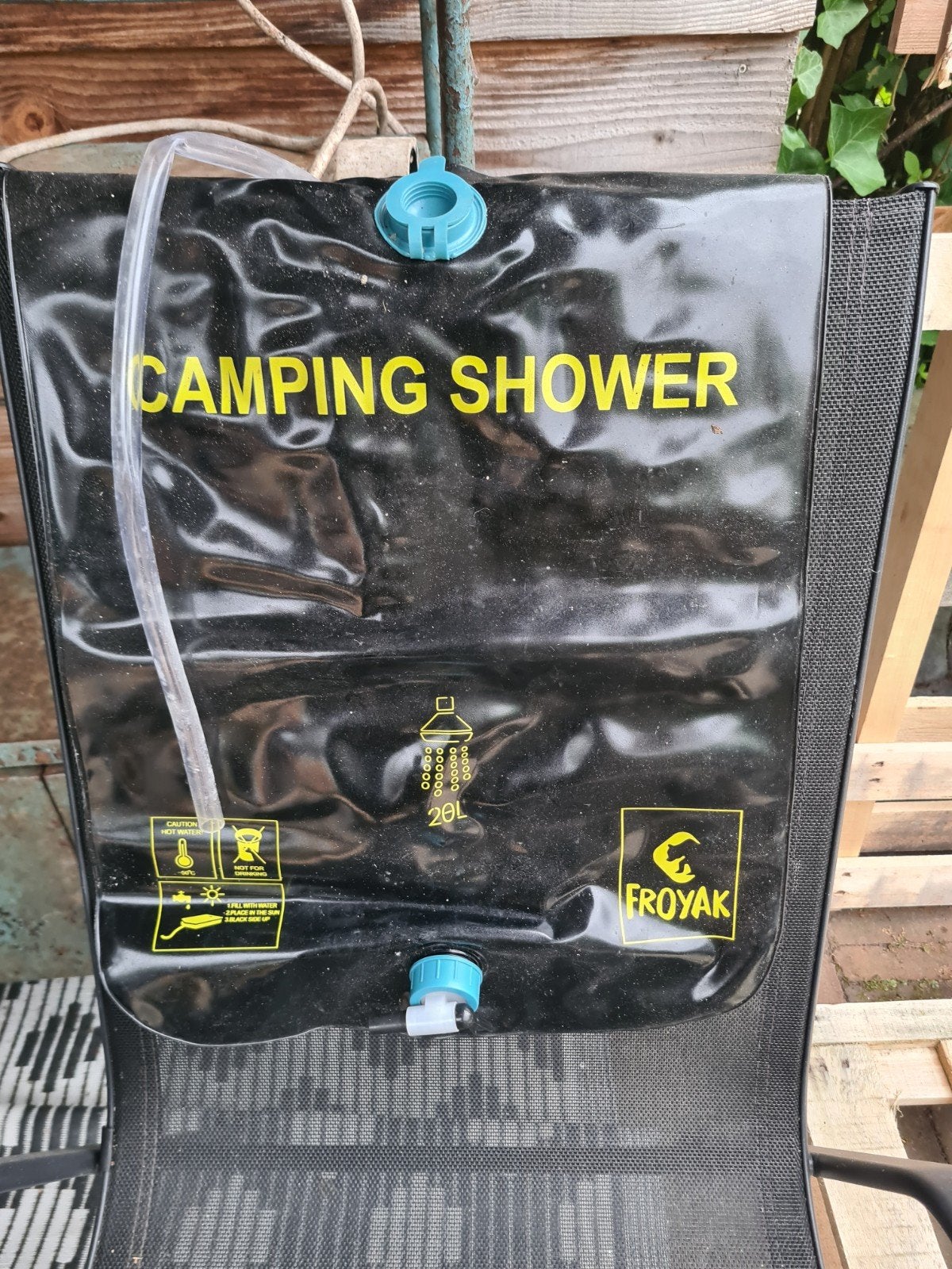 Froyak Camping Douche 20L - Draagbare Buitendouche, Ophalen, Gebruikt